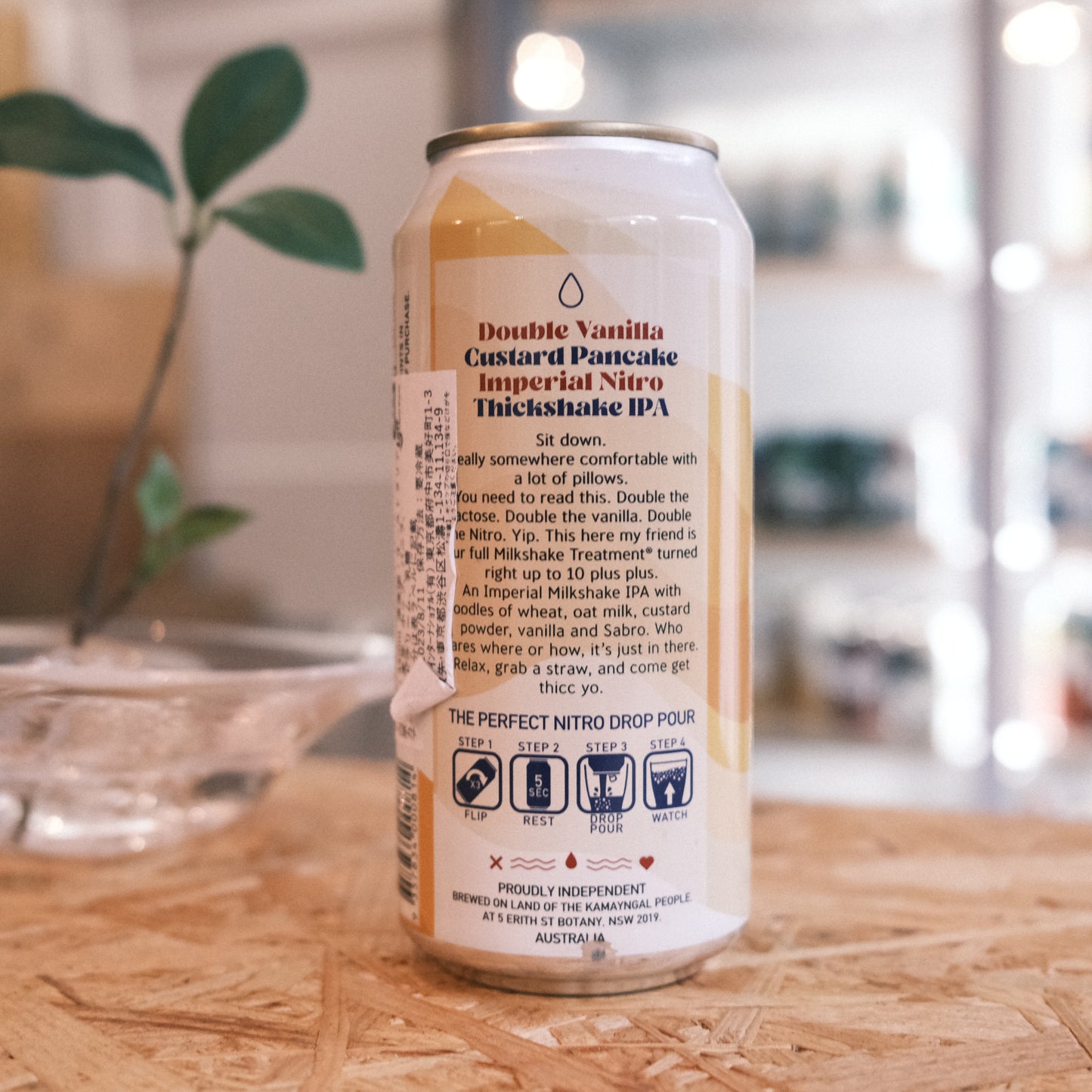 Double Vanilla Custard Pancake Nitro Imperial Thickshake IPA